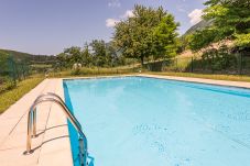 pool, cocooning, holiday rental, vacations, annecy, lake and mountains view, luxury, flat, hotel, snow, sun