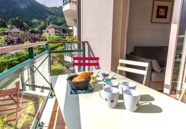 balcony - Holiday rental  balcony, holiday, dining table, lunch, 4 persons, holiday rental, location