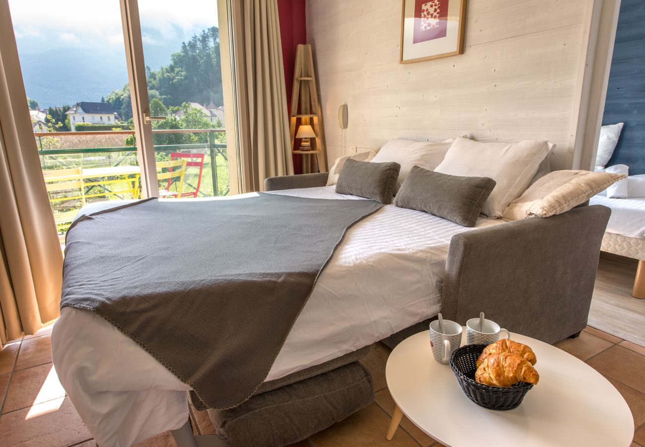 Sofa-bed - Holiday rental  sofa-bed, living room, night, 4 persons, holiday rental, location, luxury