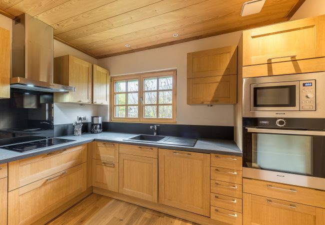 Chalet in Saint-Jorioz - ST JORIOZ - Chalet Champêtre des Grands Champs, 6p equipped kitchen, oven, utensils, christmas in the mountains, snow, place, sun, lake, seasonal rental