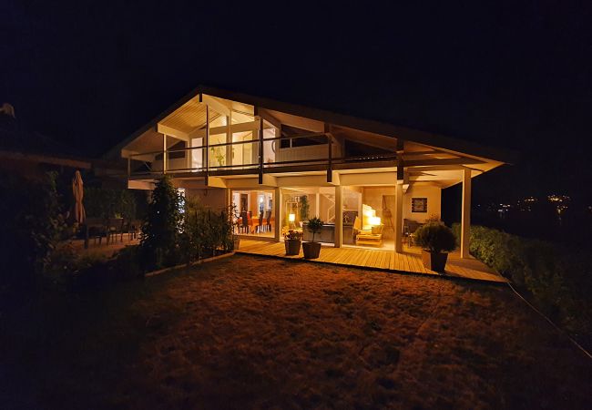 Facade - Holiday rental  facade, villa, standing, holiday rental, location, annecy, lake, mountains, luxury, house, hotel, sun, snow, vacation