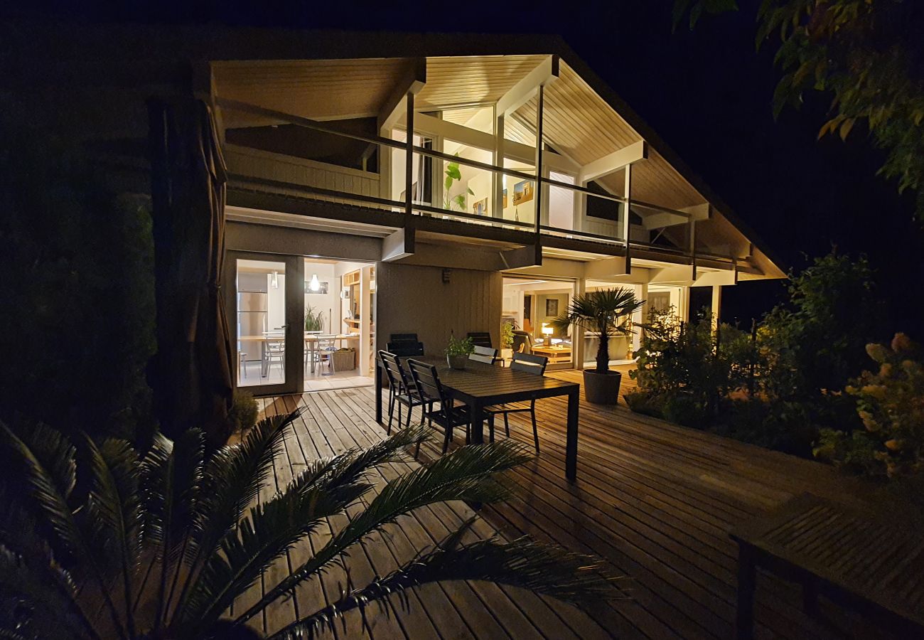 Facade - Holiday rental  facade, villa, standing, holiday rental, location, annecy, lake, mountains, luxury, house, hotel, sun, snow, vacation