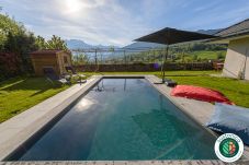 luxury house, lake view, seasonal rental with pool, high-end concierge, holidays, hotel, annecy, summer, France