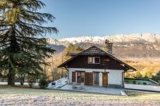 exterieur, facade, jardin, montagnes, chalet, verthier, vacances en famille, amis, convivialité, cocon, location, à louer