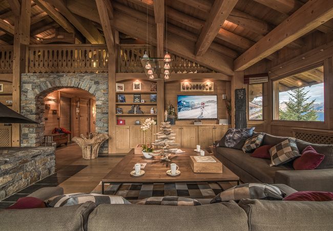 Chalet à Courchevel - Winter Courchevel -- Le Wood and Stone SKI IN OUT Chalet à Courchevel - Winter Courchevel -- Le Wood and Stone SKI IN OUT