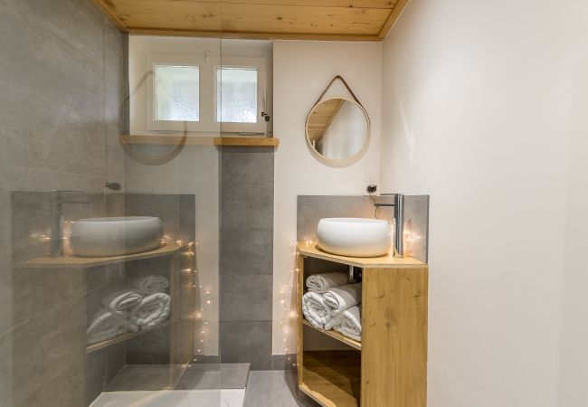 salle de douche - location court séjour annecy salle de douche, douche, location maison annecy vacances, location maison vacances annecy et alentours