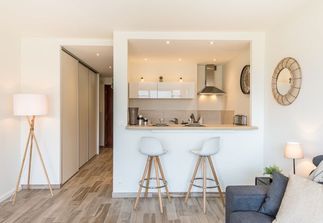 lake annecy air bnb cuisine, studio, appartement, luxe, location saisonnière, annecy, vacances, lac, montagne, hôtel, neige, soleil, cocooning