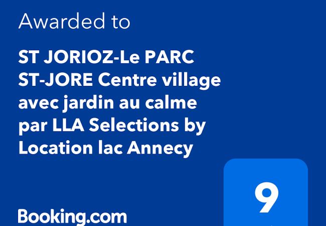 Appartement à Saint-Jorioz - ST JORIOZ centre - Parc Saint Jore, jardin et lac Appartement à Saint-Jorioz - ST JORIOZ centre - Parc Saint Jore, jardin et lac