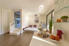 appartement, location de vacances, été, plage, vue lac, pieds dans l'eau, luxe, bateau, booking